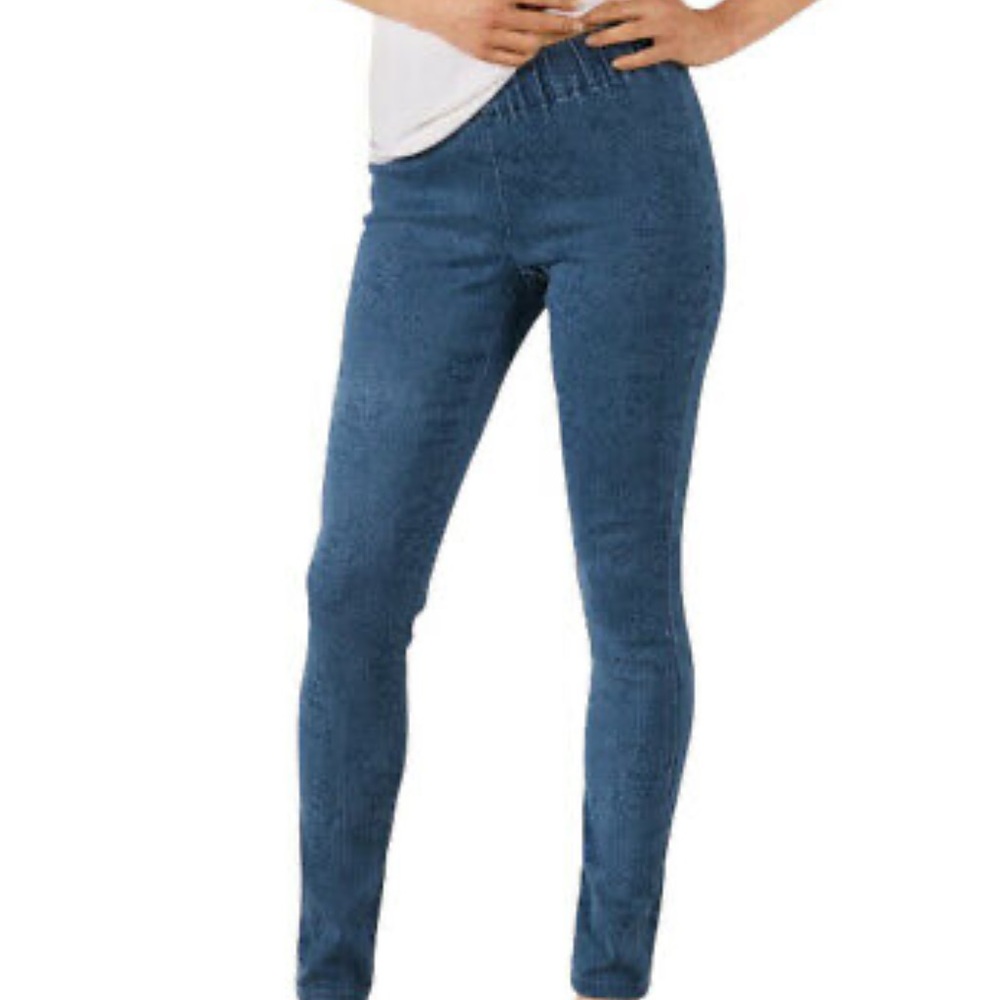 Soft Surroundings Denim Blue Skinny Pants